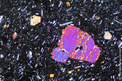 Lames minces de roches